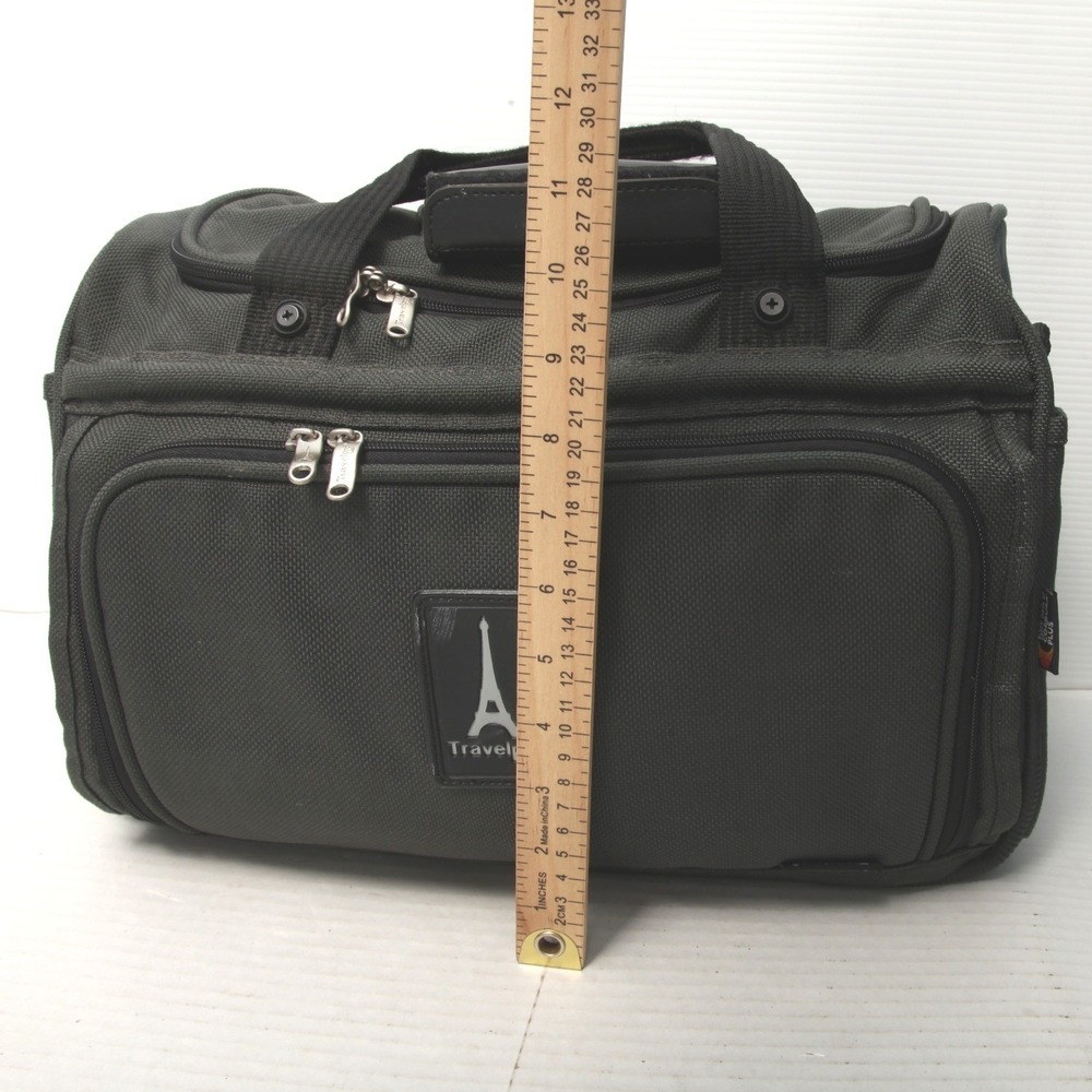 Travelpro Crew3 Carry On Bag Dark Gray Cordura Plus Ballistic Nylon - Picture 15 of 16